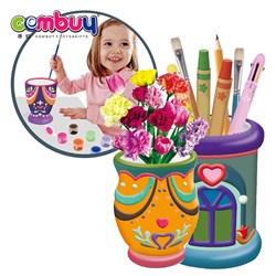 CB975457-CB975470 CB956416-8 - Art craft toy children DIY flowerpot tea set ceramic paint kit